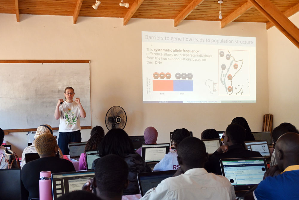 Building Genomics Skills for Conservation at Mpala